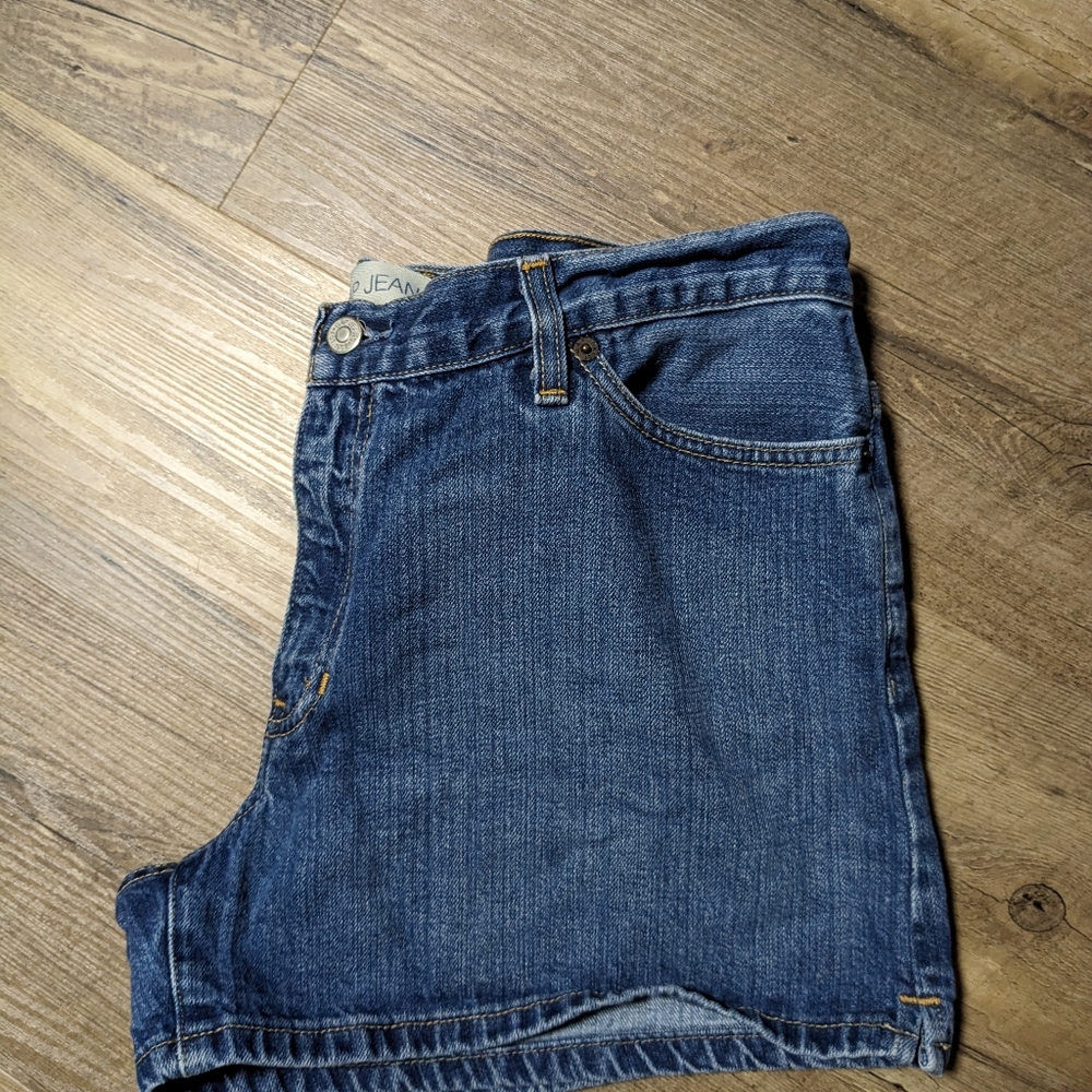 Gap women's jean shorts, size 12